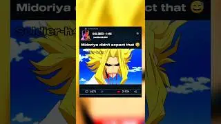 All Might&rsquo;s Secret Form SHOCKED Midoriya 😱 #midoriya #allmight #shorts