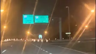 U.S. 76 Clemson Blvd., Anderson Station to I-85, 2223 hrs., Thurs 26 December 2024, 48&deg; 58% ENE 8mph