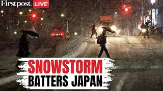 Japan Snowstorm LIVE: Heavy Snowfall Blankets Japan, Alert in Tokyo, Other Cities | Snow Storm |N18G