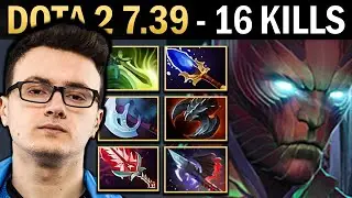 Terrorblade Gameplay Miracle with 16 Kills and Orchid - Dota 7.39