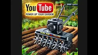 Sun Joe Electric Tiller &ndash; Power Up Your Garden with Ease!