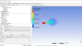 Ansys cfx diffusion combustion gas (диффузионное горение метана) P.2