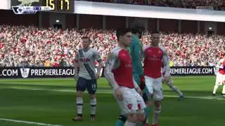 FIFA 16 Kick Off Arsenal Vs Tottenham 1st half