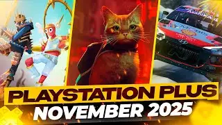 PS Plus November 2025 FREE Games Revealed! STRAY, WRC 24 & TABS | PlayStation Plus Monthly Lineup
