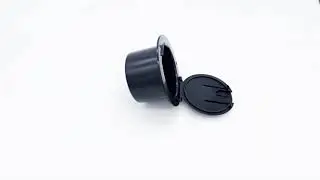 Valterra Black Electric Power Cord Medium Round Cable Hatch 3.5
