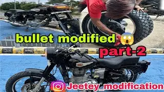 Royal Enfield Bullet standard fully modified / Bullet All Accessories Installation / Alloy Wheels 🛞 