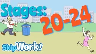 SKIP WORK Stages 20,21,22,23,24 (Walkthrough and Solution)
