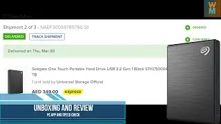 Seagate One Touch Portable Hard Drive Review