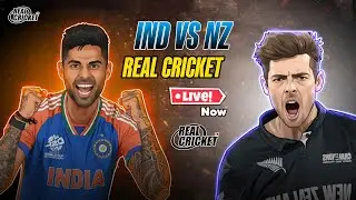 🛑IND VS NZ 5TH T20 |  LIVE | real cricket 🏏 #realcricket