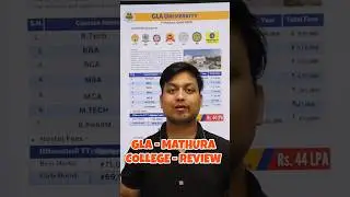 GLA Mathura University Review | gla mathura university review | Gla Mathura short review