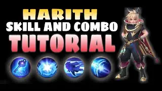 HOW TO USE HARITH SKILL AND COMBO TUTORIAL - Tangsno Gaming