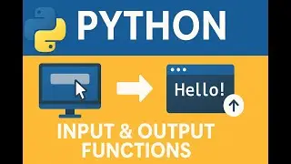 input and output function in python #python ,#pythonprogramming ,#pythontutorial ,#pythonforbeginner