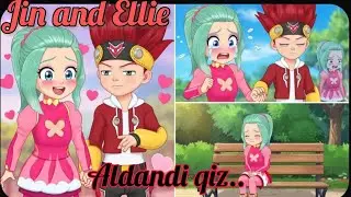 Ellie and Jin klip Aldandi qiz #like #trend #trending #reels #anime #love #monkart #монкарт #sad 