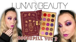 LUNAR BEAUTY | MOONSPELL VOL. 2 | Swatches & First impressions