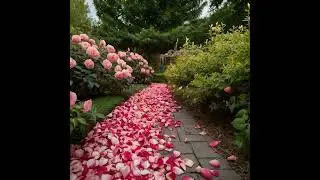 Rose Petals Falling