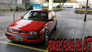 VW Golf mk3 - fenders flare pro GTI | Canal Japones GTI