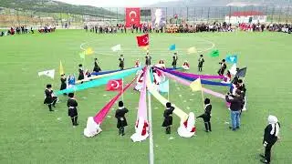 AKBAY İLKOKULU 23 NİSAN TÜRK DÜNYASI KARDEŞTİR GÖSTERİSİ