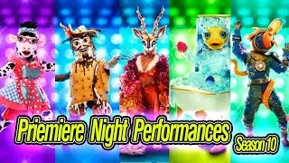 Gazelle, Diver, Cow, S'more and Rubber Ducky Performs on Season Premiere - Masked Singer Season 10