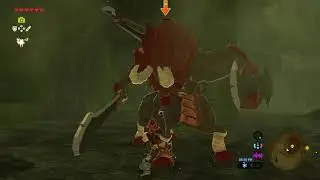 Killing a Lynel with a korok leaf!