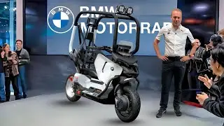 BMW Vision CE 2026 Unveiled &ndash; The Motorcycle of the Future Without a Helmet?!