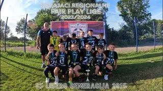 ŠF Libero generacija 2015 šampioni FAIR PLAY regionalne lige u sezoni 2023/2024