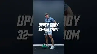 💪 32-Minute Upper Body Kettlebell EMOM Workout (Follow Along | Strength & Hypertrophy)