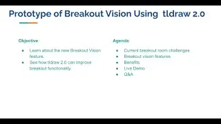 Kert Browne: Prototype Breakout Vision Using tldraw 2.0 (BigBlueButton World 2024)