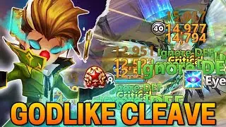 10sec GODLIKE Lushen Cleave in G2 - Summoners War