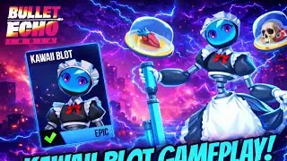 New BLOT Skin Gameplay 🔥 | Blot Sniper Specialist Character | Bullet Echo India 😍