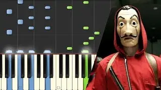 Casa De Papel\Maitre Gims - Bella Ciao | Piano tutorial