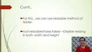 Setting Background color for the root window | Python | Thakur College | Rimsi D