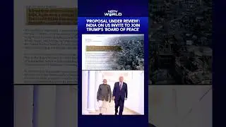'Proposal Under Review': India On US Invite To Join Trump's 'Board Of Peace'