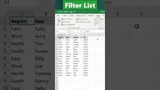 Easily Filter and Manage Large Data Tables in Excel