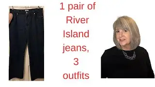 1 пара джинсов River Island, 3 комплекта одежды ✨с @whatjulieloves9921 ✨Женщины старше 50, 60 лет