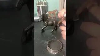 Model horse hand-painted customs