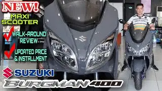 SUZUKI BURGMAN 400 Express Way Legal Na Maxi Scooter Baka Ito ang Hinahanap Mo