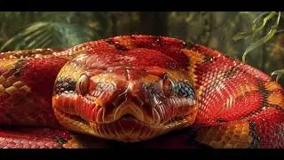 Blood Python: The Massive Red Snake Most Americans Have Never Seen!