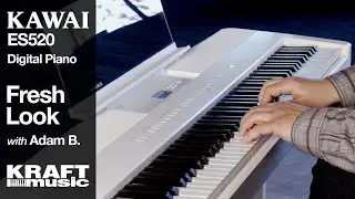 Kawai ES520 White Digital Piano - Fresh Look with Adam B.