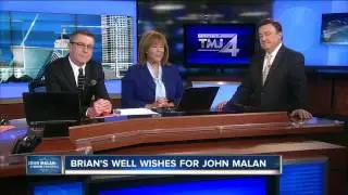 Brian's Well Wishes For John Malan