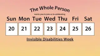 Invisible Disability Week: Recognizing the Unseen, Embracing All Abilities  #invisibledisability #kc