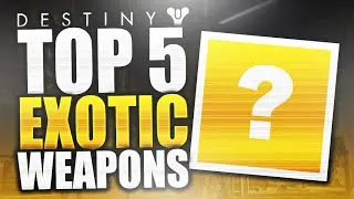 Destiny: Top 5 Best Exotic Weapons in Destiny | Gjallahorn, Hawkmoon (Destiny Top 5 Exotic Weapons)