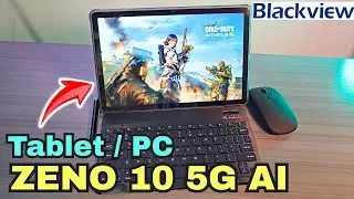 Tablet Potente ZENO 10 5G AI de BLACKVIEW / Tiene Modo PC 2.0