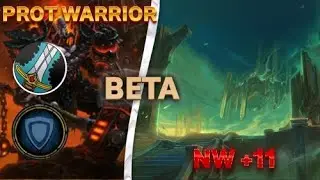 Necrotic Wake +11 || Protection Warrior ( mountain thane hero talent ) || War Within Beta M+