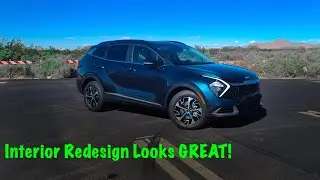 Обзор нового Kia Sportage EX Hybrid AWD 2023 года: Интерьер: Экстерьер: Привод: Видео с дрона: Вид от первого лица