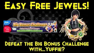 KHUX - Easy Strategy for Free Jewels! Let's beat the January Big Bonus Challenge