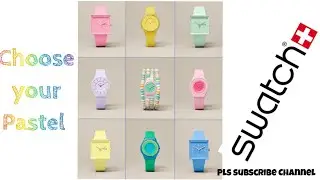 SWATCH Bioceramic What if? collection | unisex watches | Mint,Rose,Lemon,Sky,Beige,Green,Black,Grey