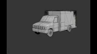 Modeling low poly Ambulance 3ds max tutorial part-2