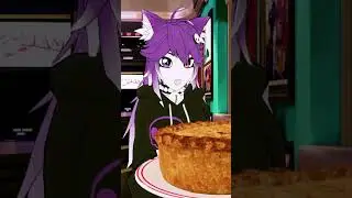 Ni Hao Nyan - Purple Goth Cat Edition