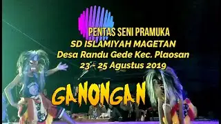 Ganongan Reog - Pentas Seni Pramuka Perjusami SD Islamiyah Magetan 2019 Desa Randu Gede Plaosan