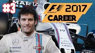 3 ENGINE PARTS RUINED! F1 2017 WEBBERS RETURN EP3